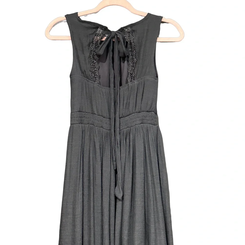 Mia Joy By Joyfolie‎ Gemma Maxi Dress In Charcoal